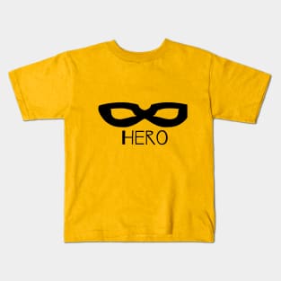 Black Mask - Hero Kids T-Shirt